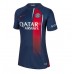 Günstige Paris Saint-Germain Heim Fussballtrikot Damen 2023-24 Kurzarm